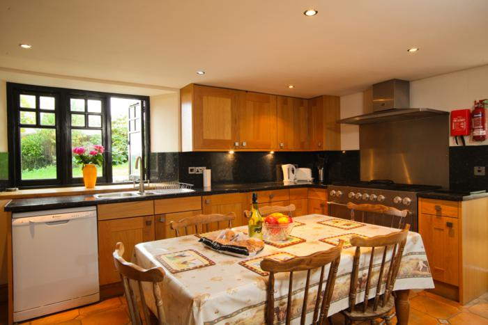 Kitchen with dining area